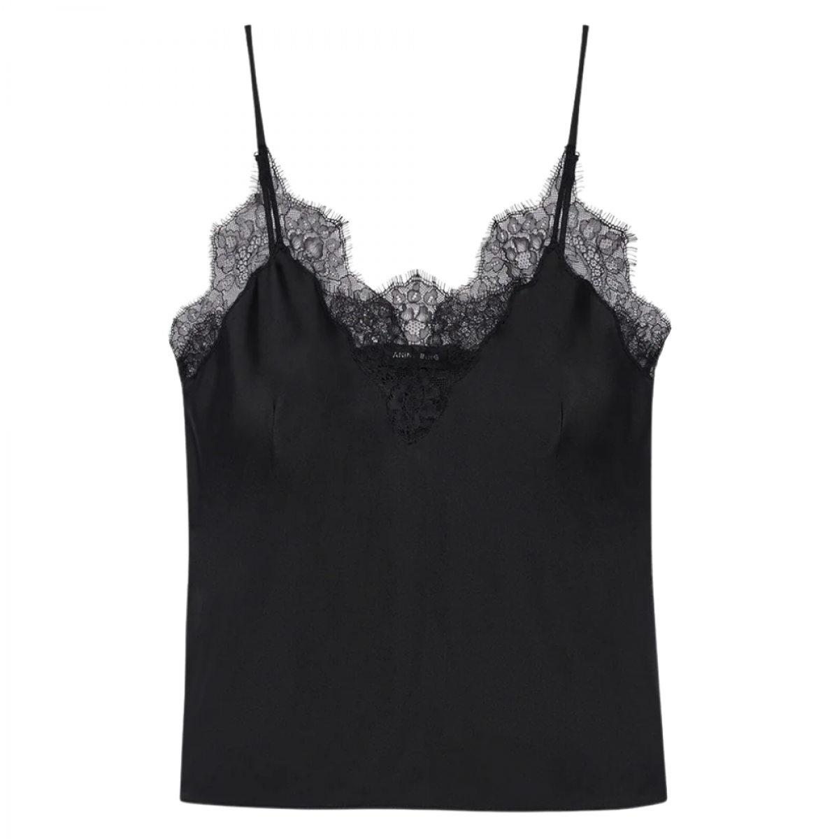 anine bing mael camisole - black