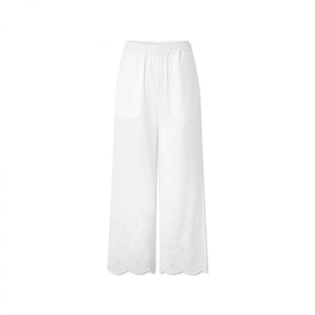 essie pants - white - front