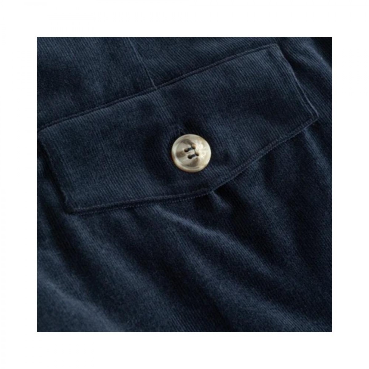 coppola pants - dark navy fløjl - knapper