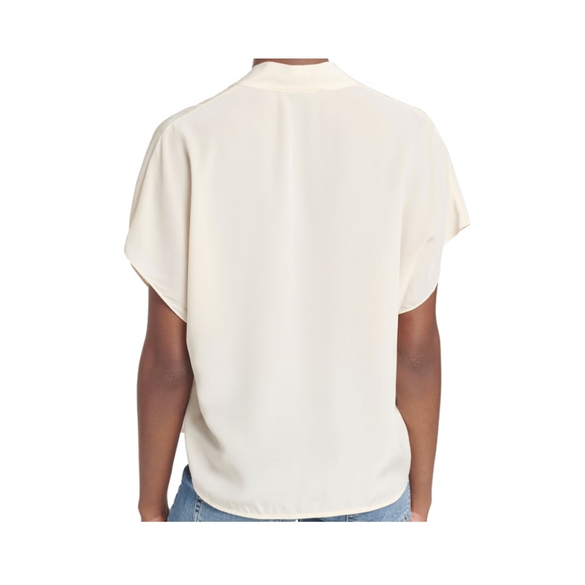 ashley blouse - poudre - model bagfra