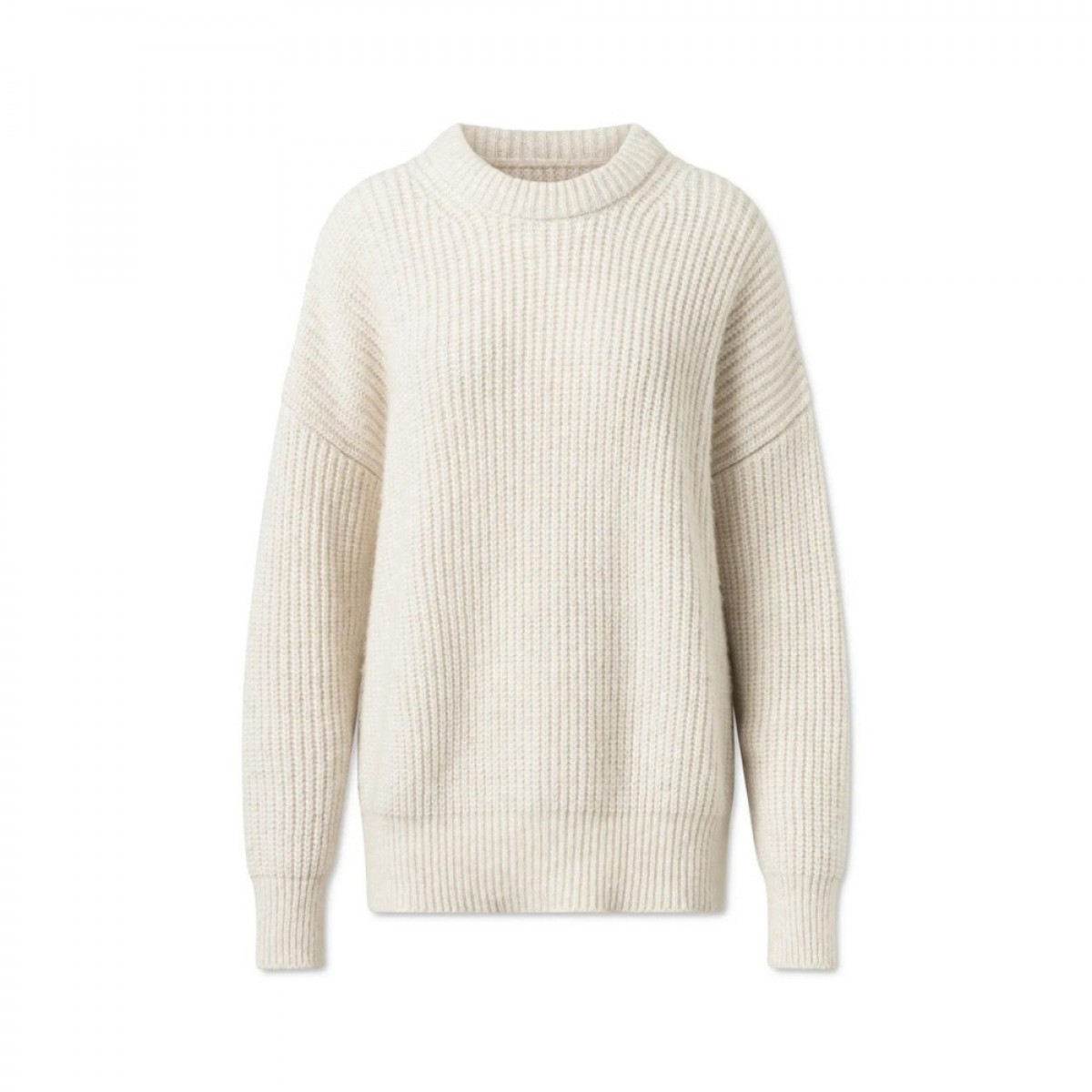 joelle pullover - oatmeal - front