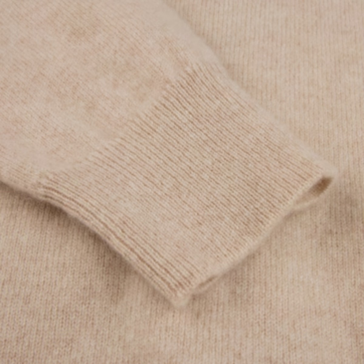 judith cashmere cardigan - beige - ærme