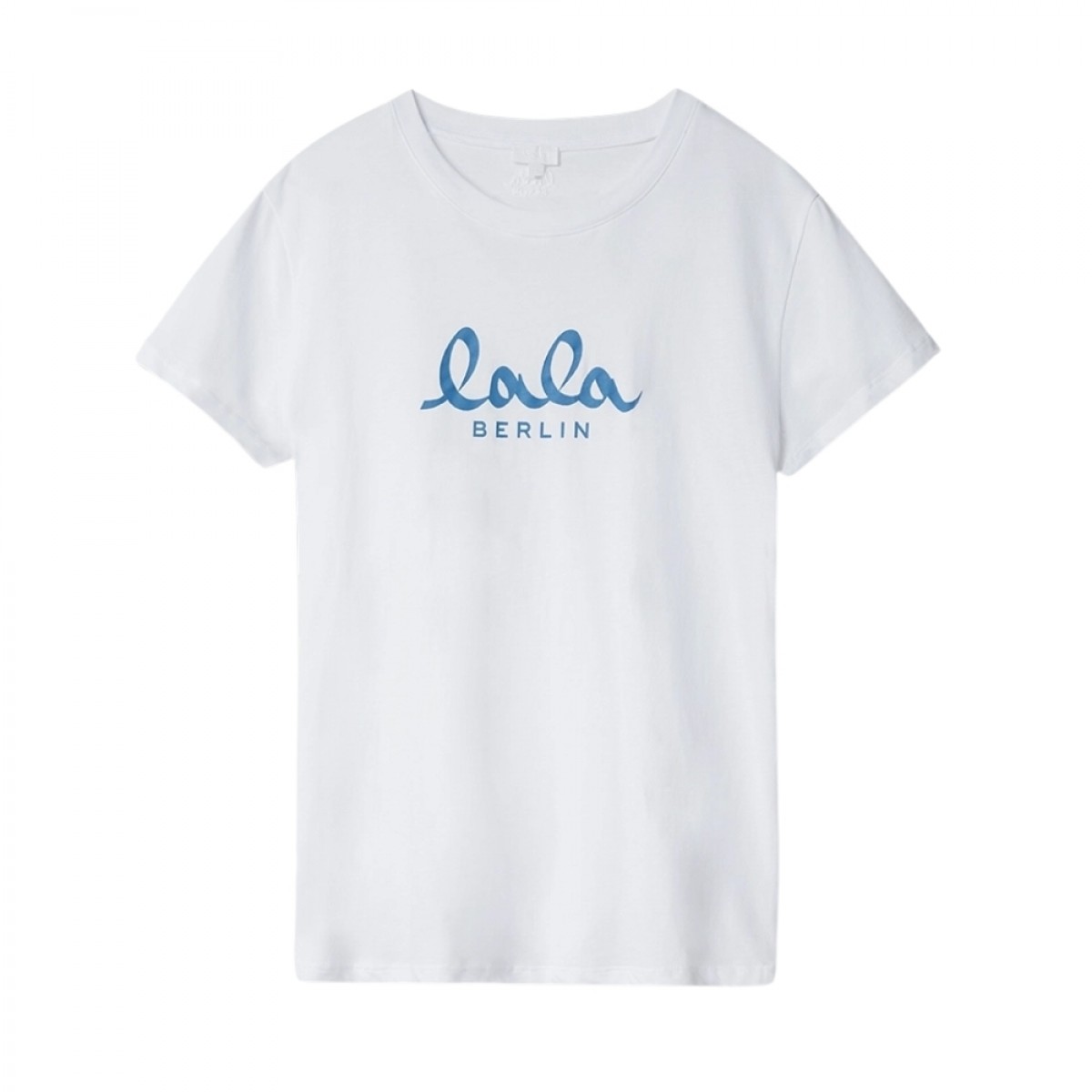 lala berlin t-shirt cara - white/blue - front