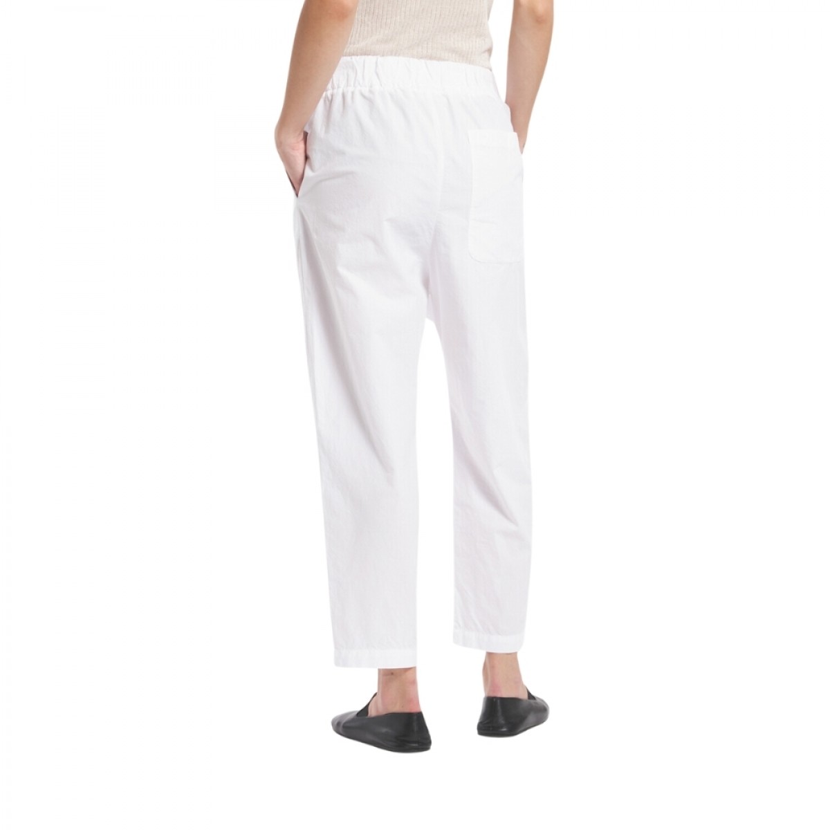 trousers joie2 tendon - white - bagfra 