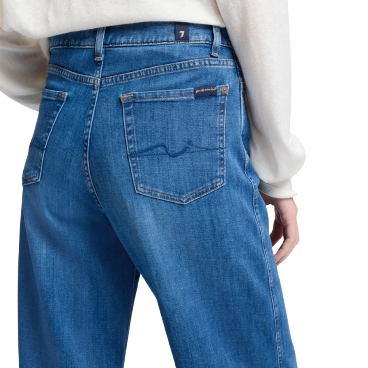 lotta cropped nevada - denim blue - bagfra 
