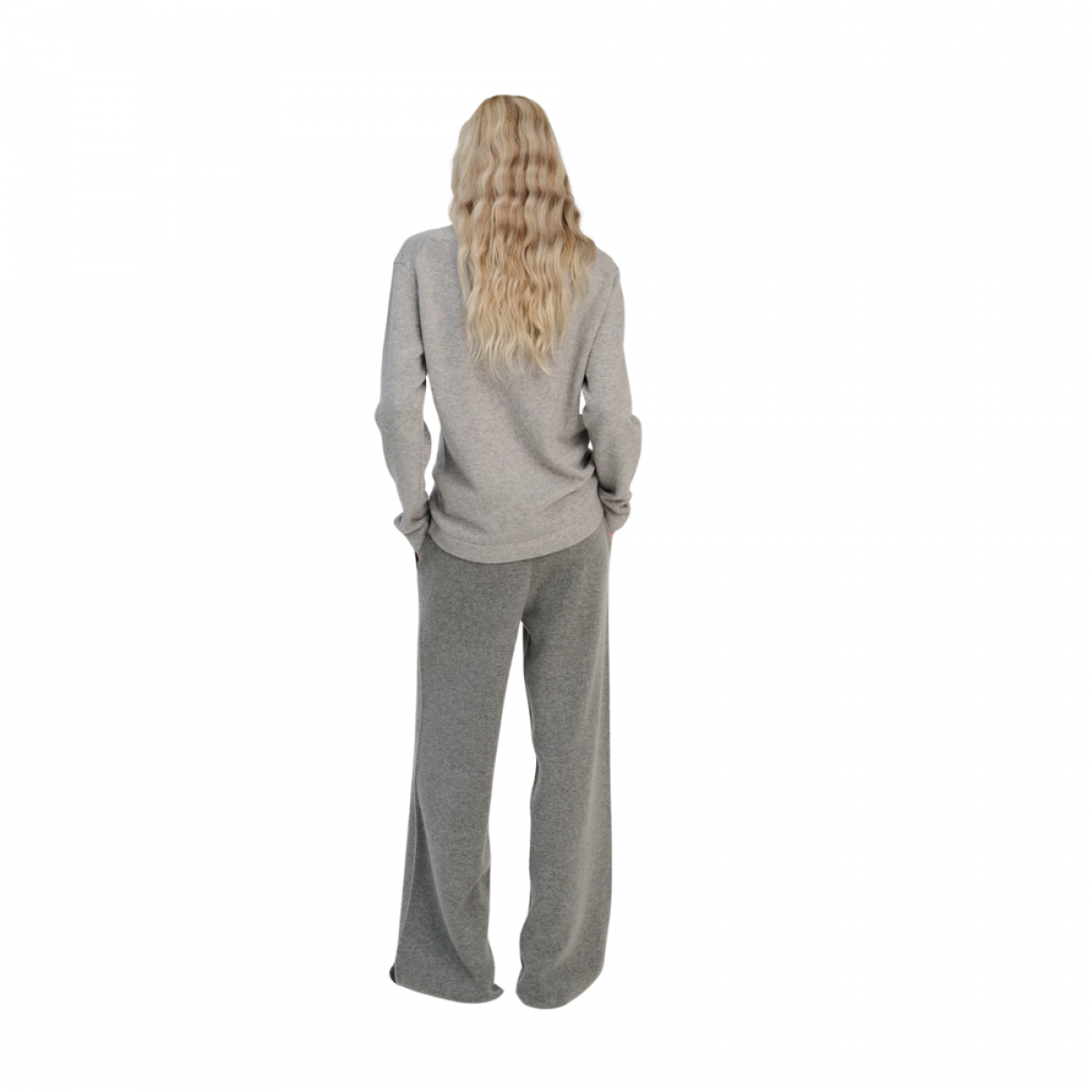 rhea drawstring pants - mid grey - ryg