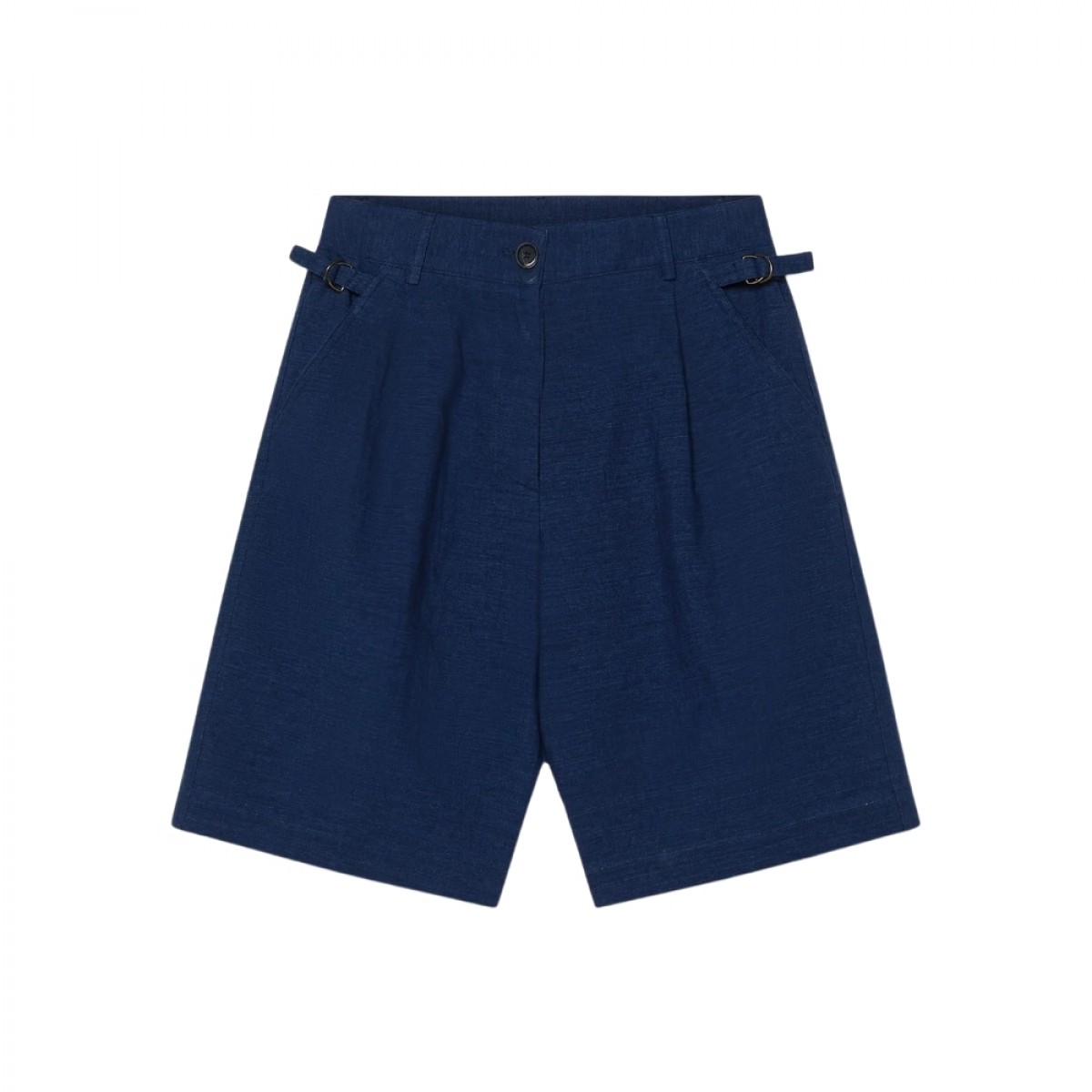 pomandére shorts - indigo - front