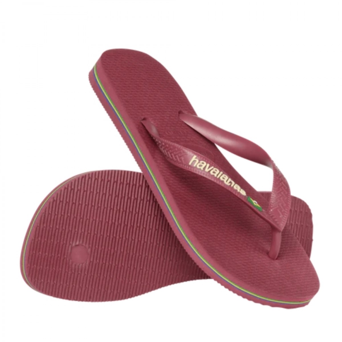 havaianas brasil logo - amaranth - logo 