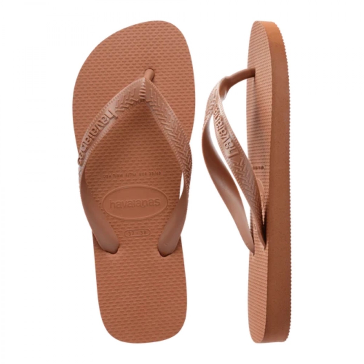 havaianas top senses - rust - par