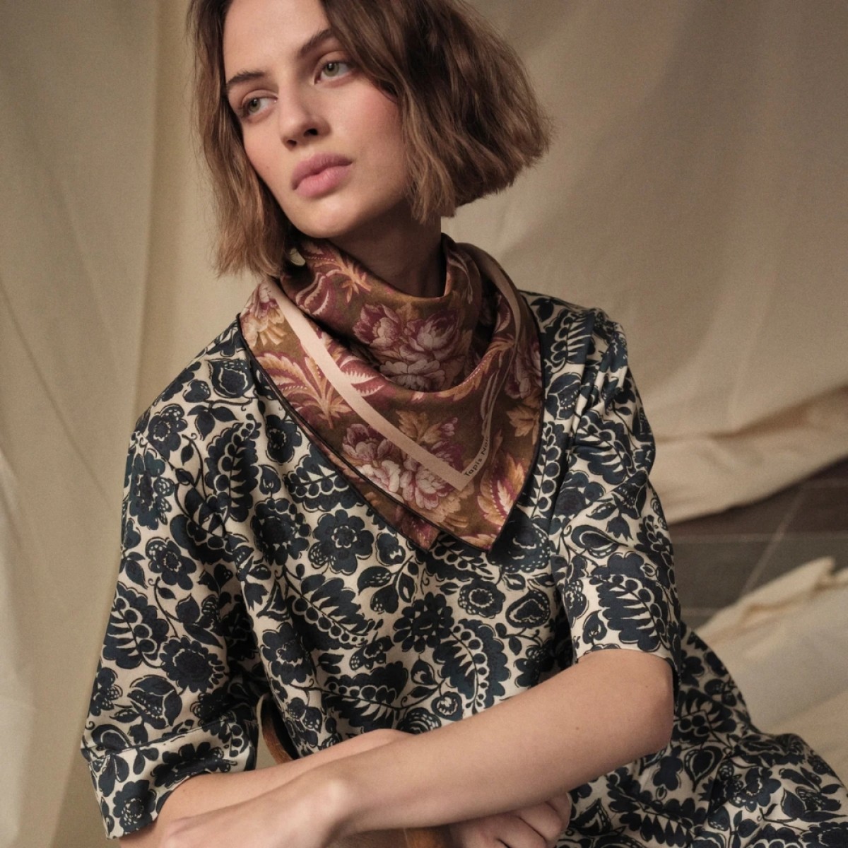 britt top - blue - look 1