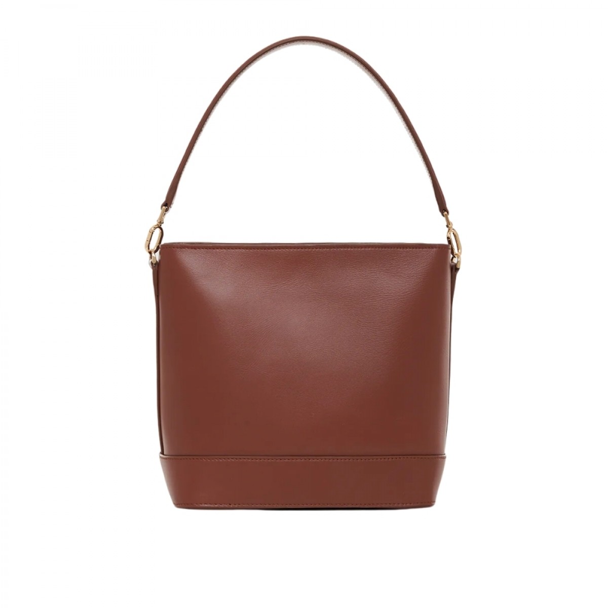 anine bing lili bucket bag - cognac - bagfra 