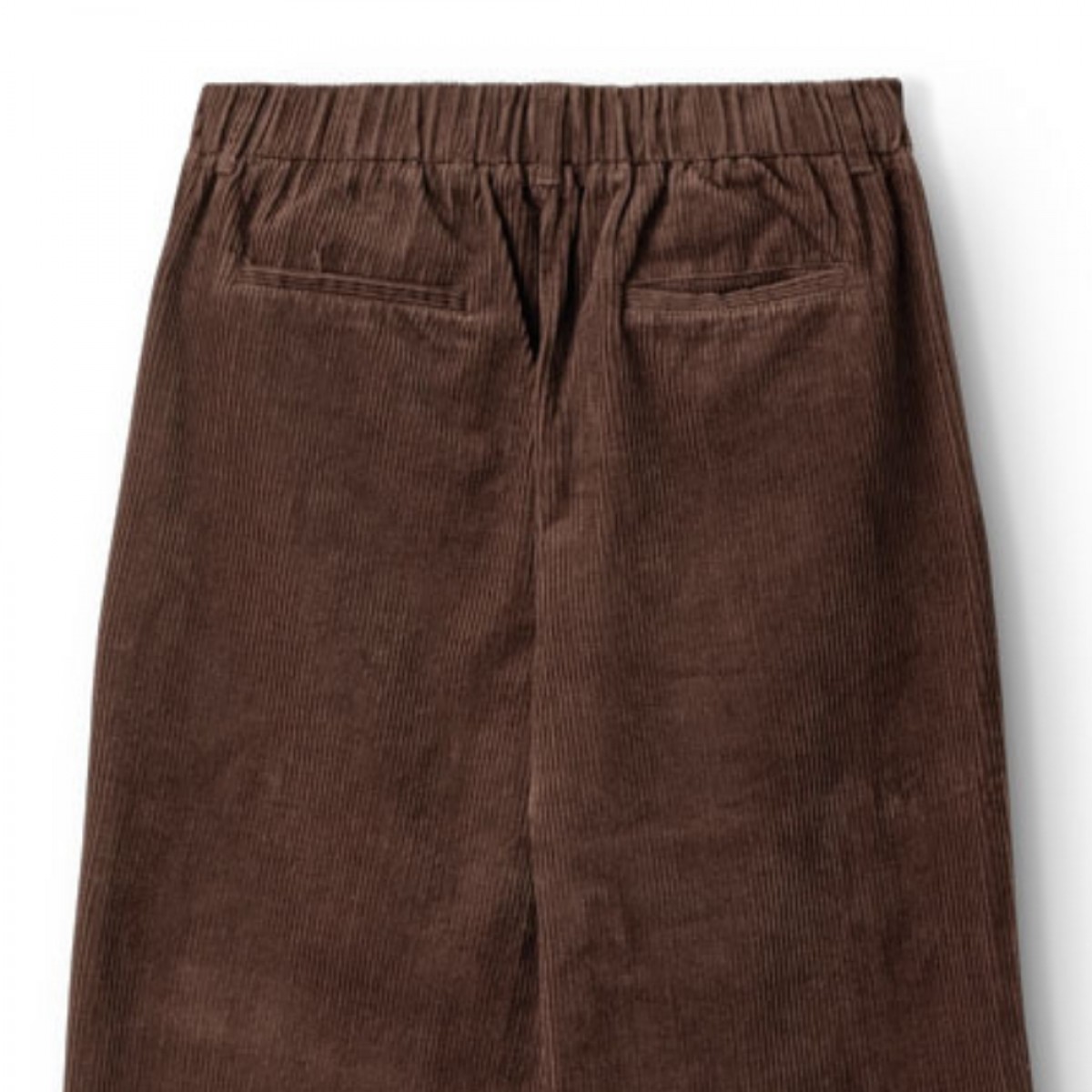 p-f-r olga pant corduroy - brown - baglomme
