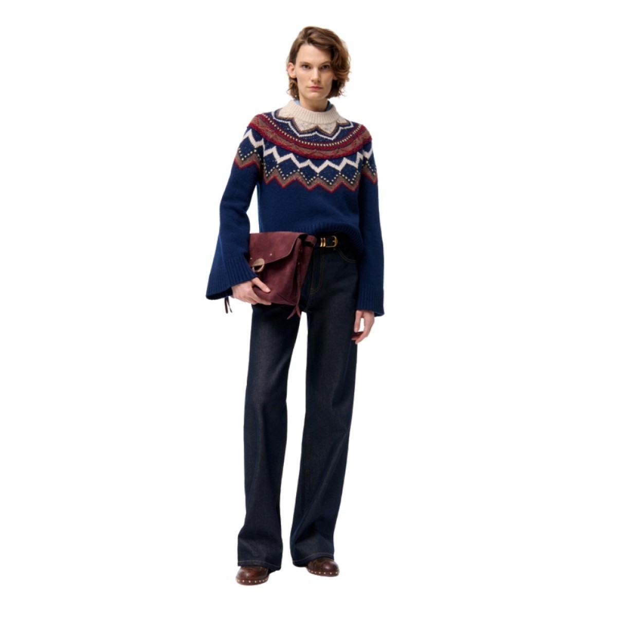 fenicia jumper - navy - look