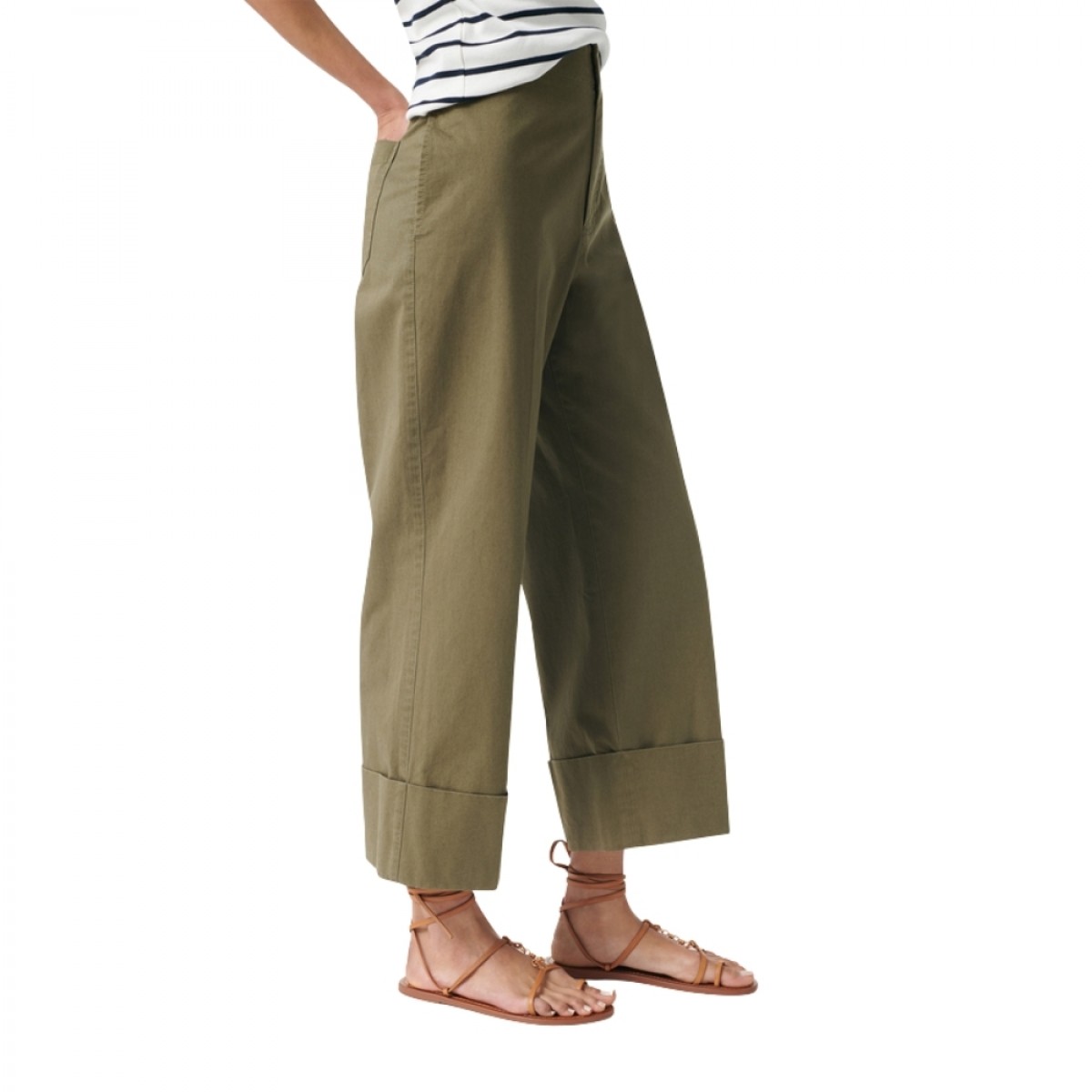 gingembre pants - vegetal - fra siden 
