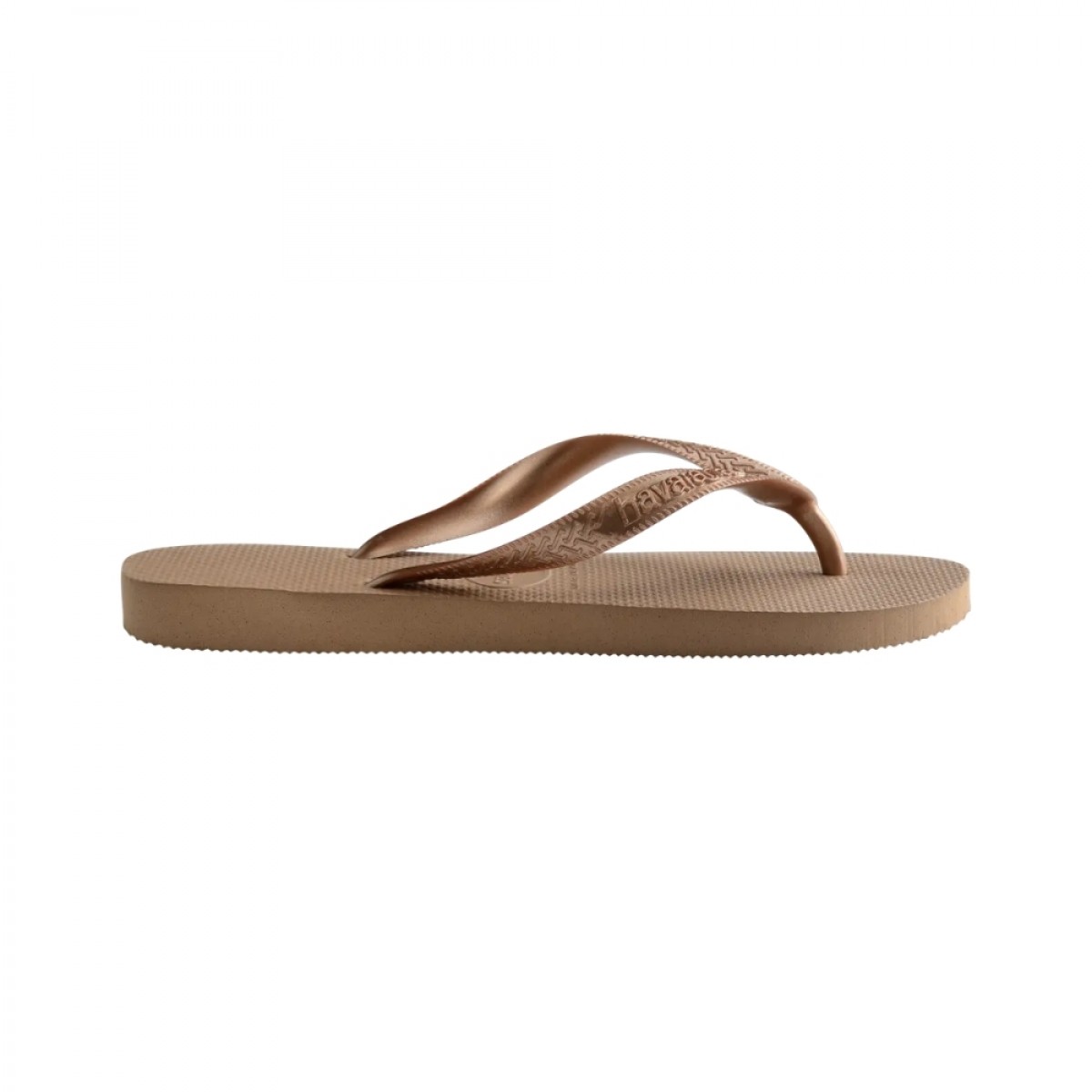 havaianas top tiras - rose gold - fra siden 