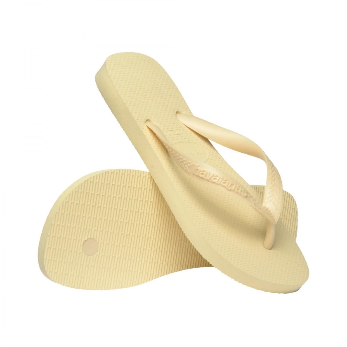 havaianas top senses - buttercream - look