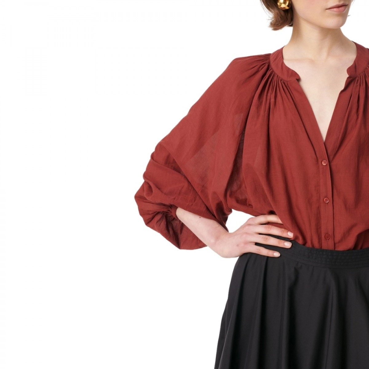 edme blouse - epice - hals 