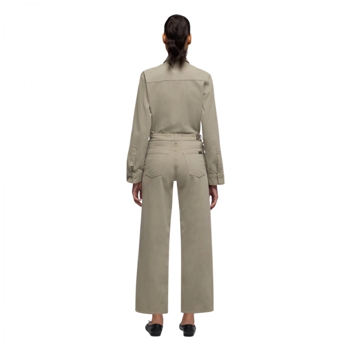 stovepipe straight ankle comfort twill - military - bagfra