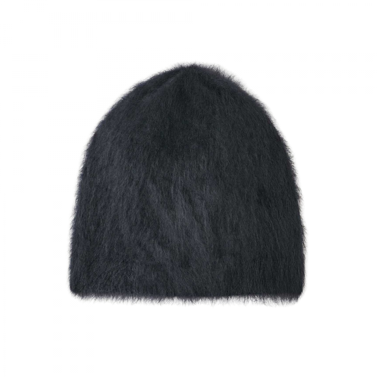 lisa yang brushed beanie - black - front