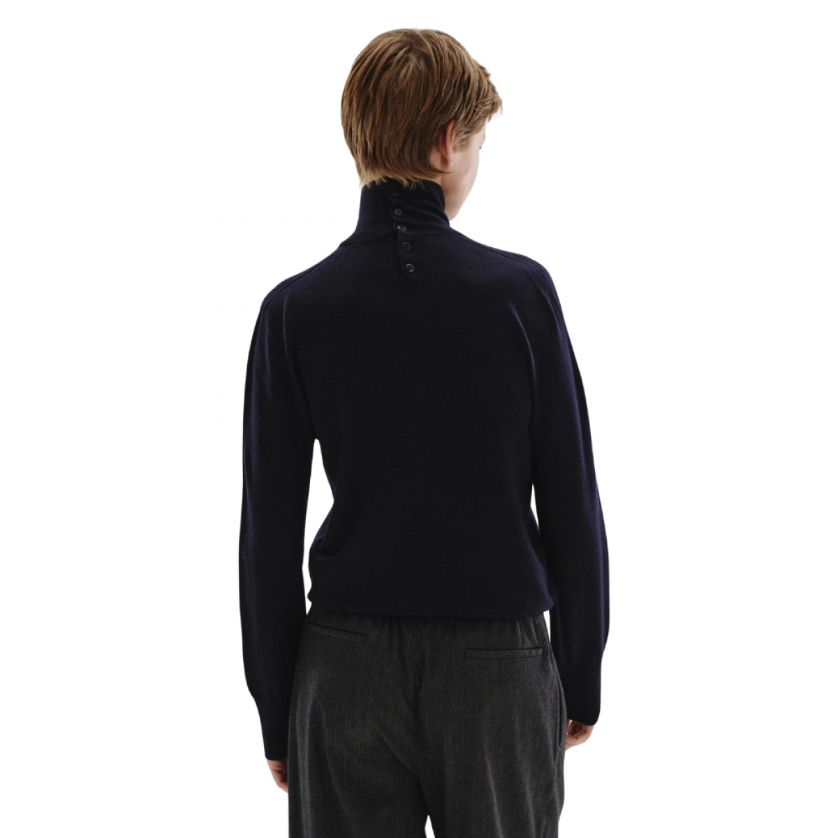 pomandére knit - dark blue - ryg