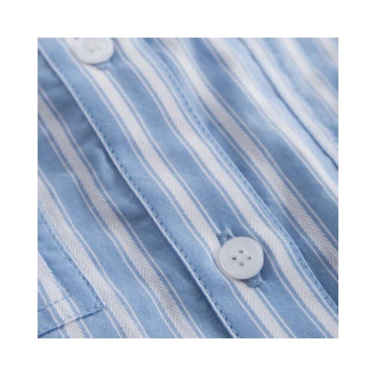 veneda shirt - clear blue - knapper