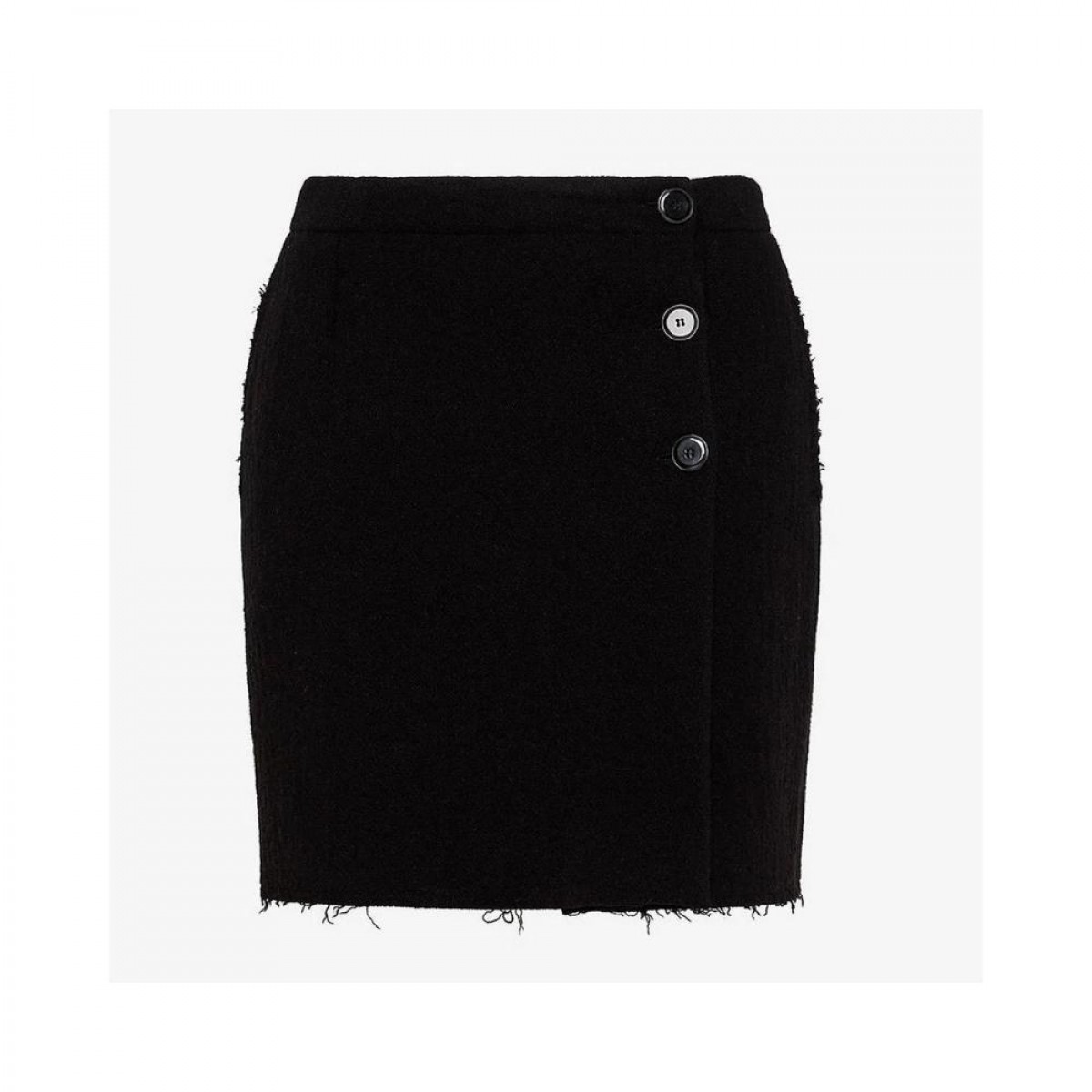 pomandére skirt - black - front