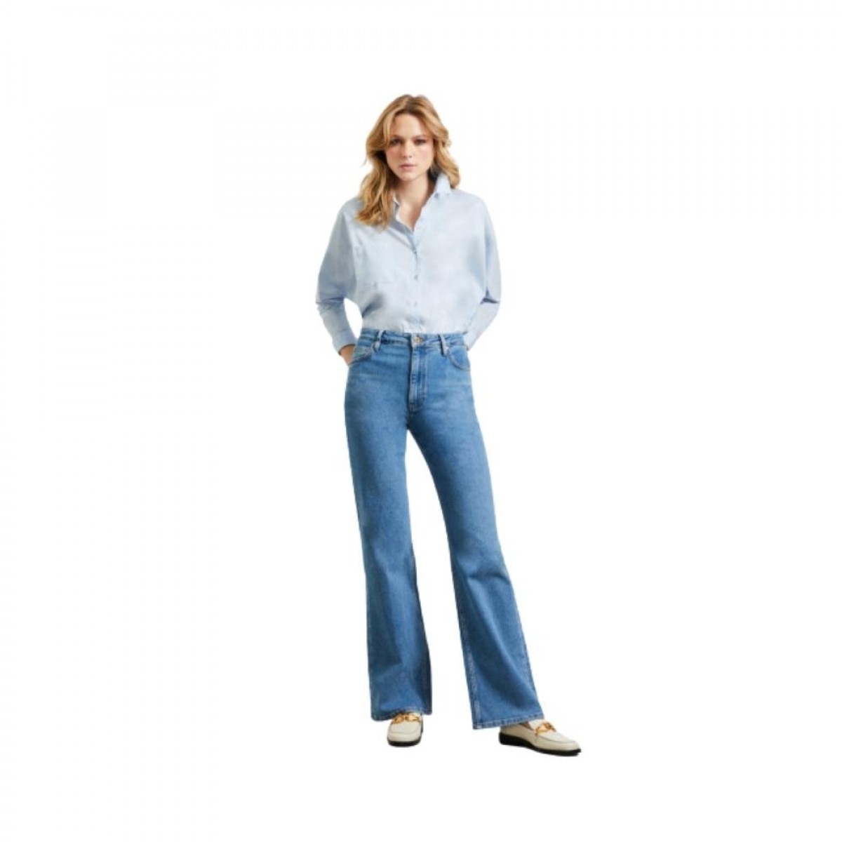 pernille jeans - blue - front