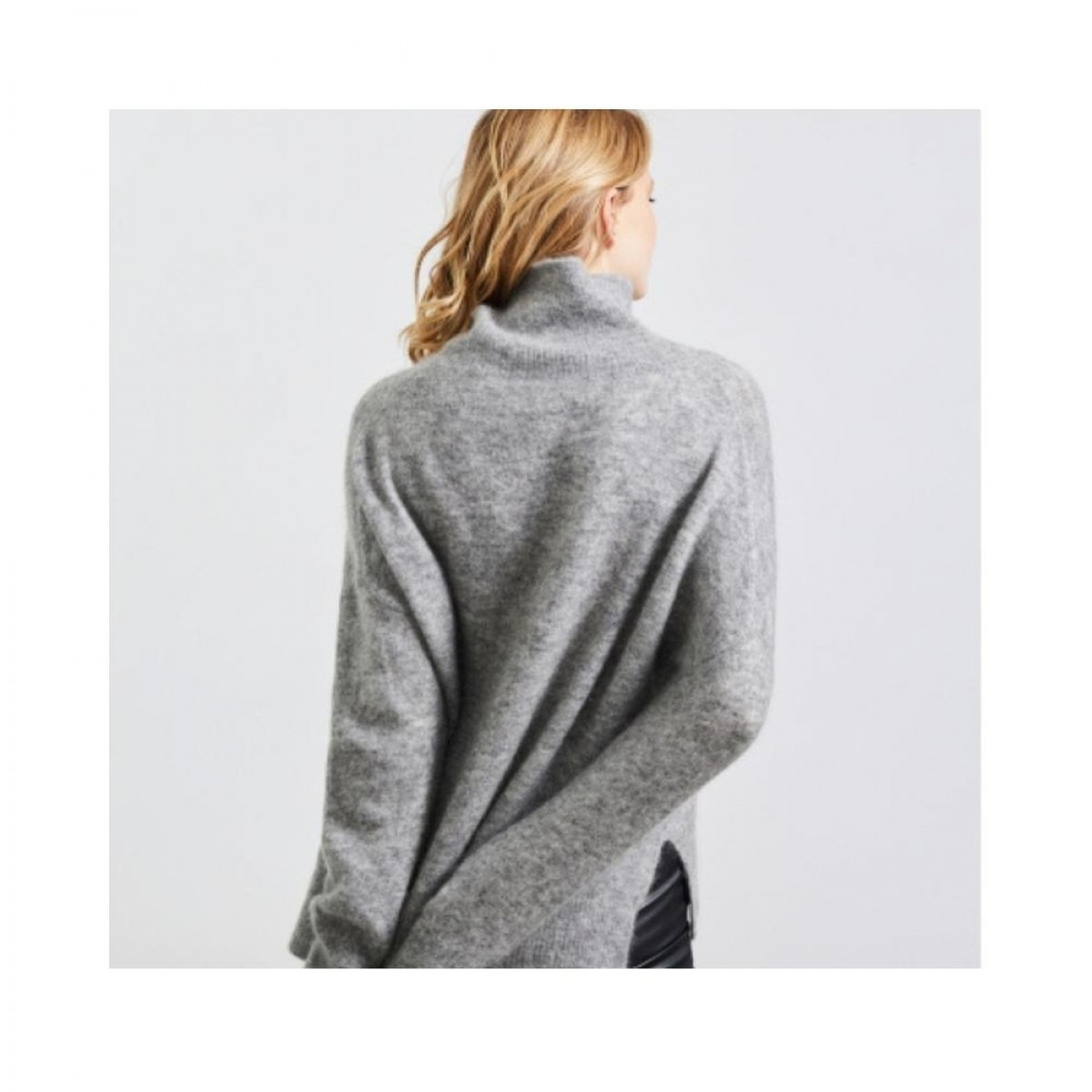 knit kayh - grey - ryggen