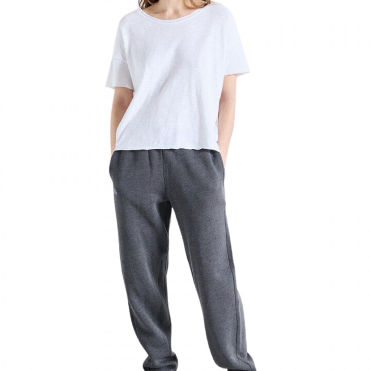 women's t-shirt sonoma - white - model front
