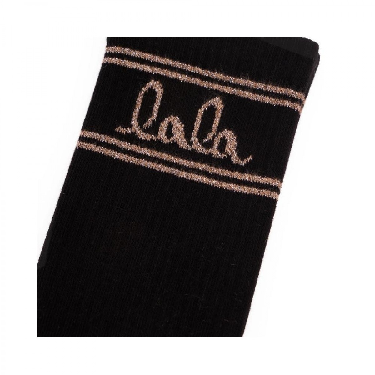 socks alja - black - tæt