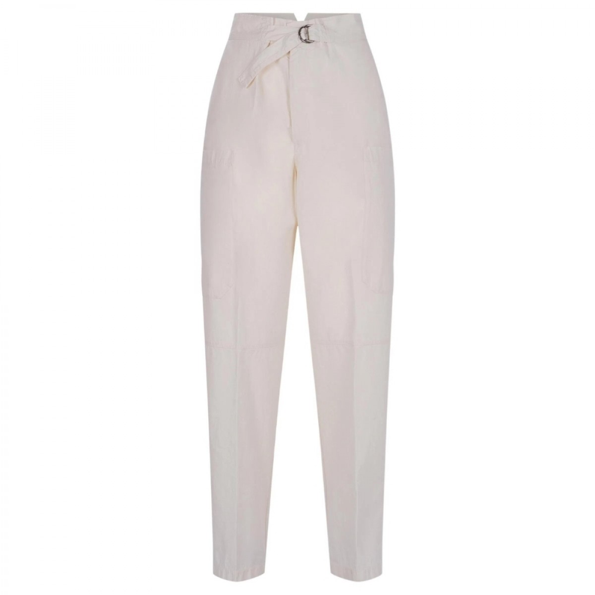 cargo trousers - butter - front