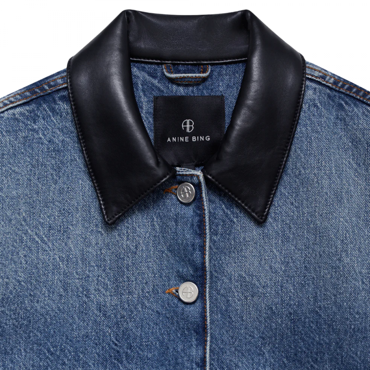 anine bing yuma jacket - cabana blue - krave 