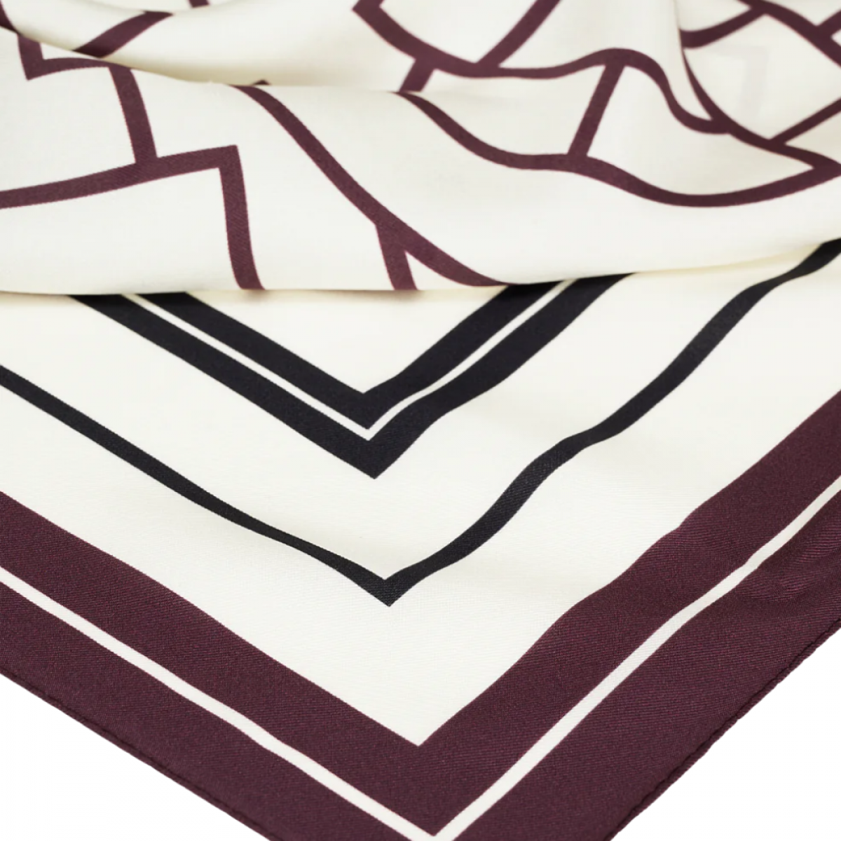 anine bing york scarf - fig - strib