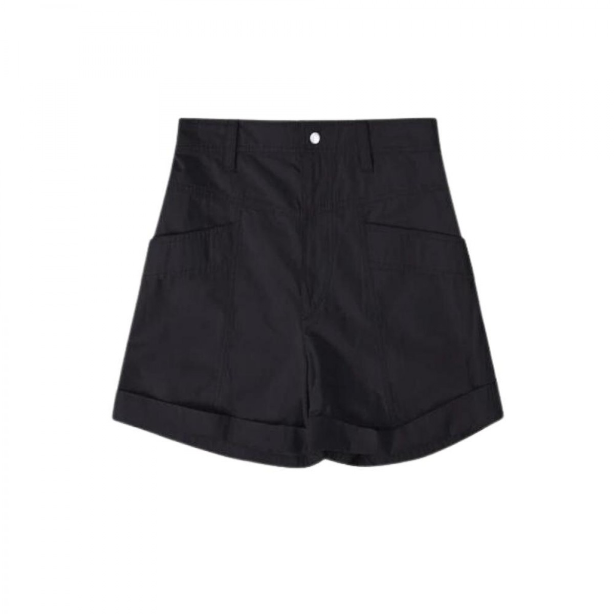 rachel shorts - faded black - front