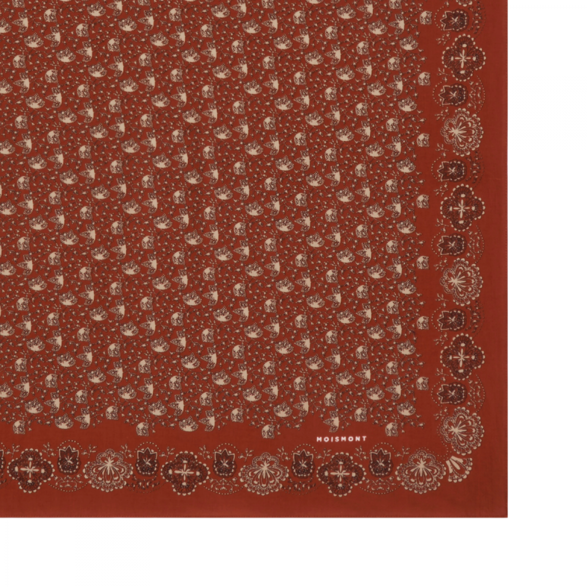 moismont scarf milan no 675 violin - camel - kant