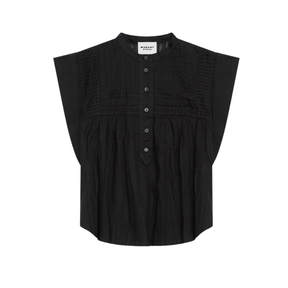 leaza top - black - front