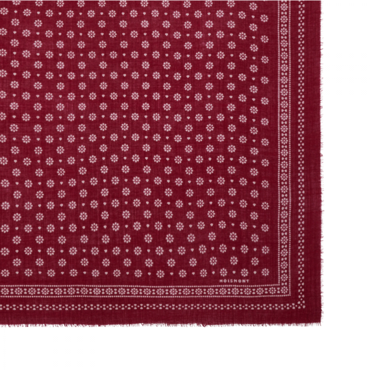 moismont scarf olaf no 676 velvet - red - kant