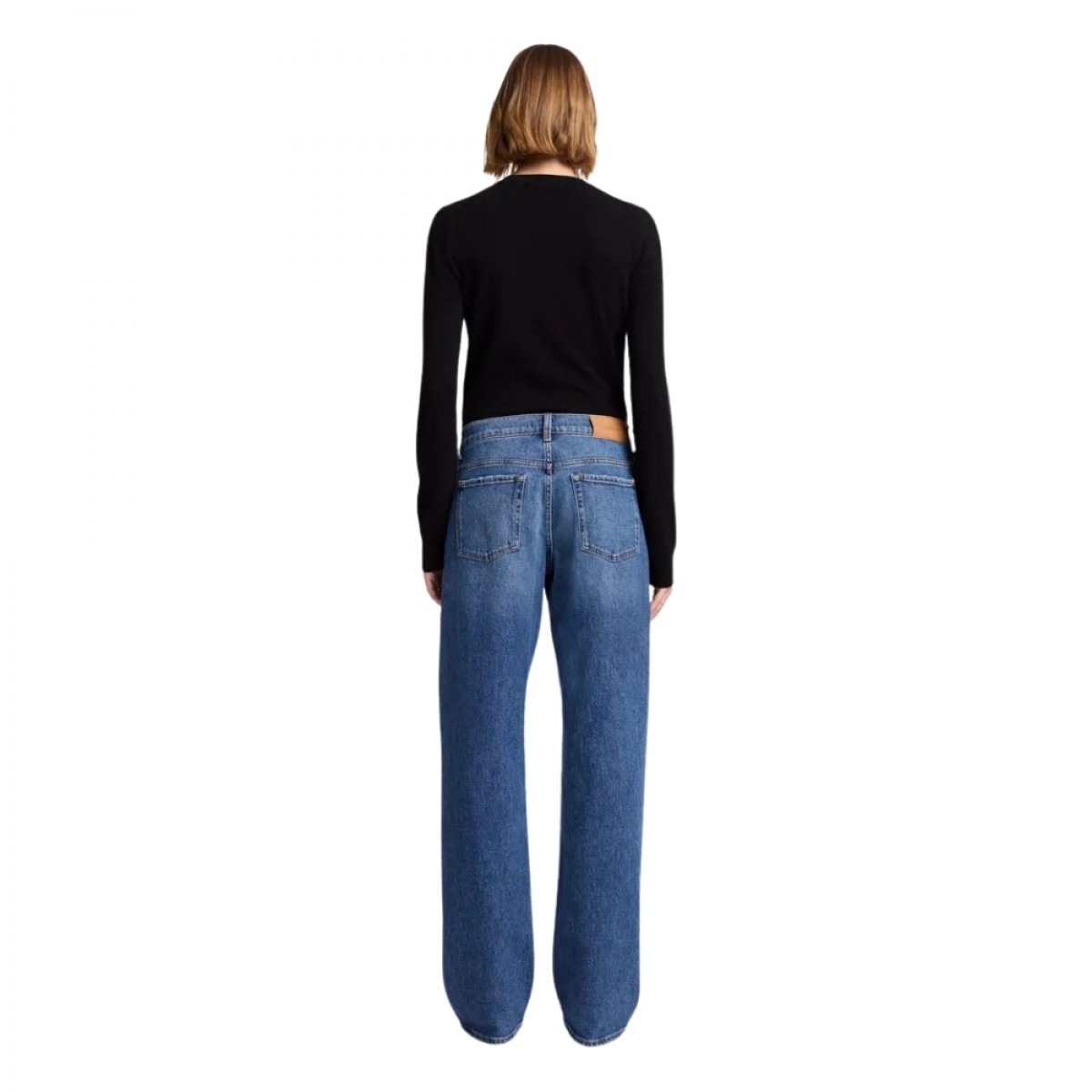 tess trouser santa cruz - mid blue - bagfra 