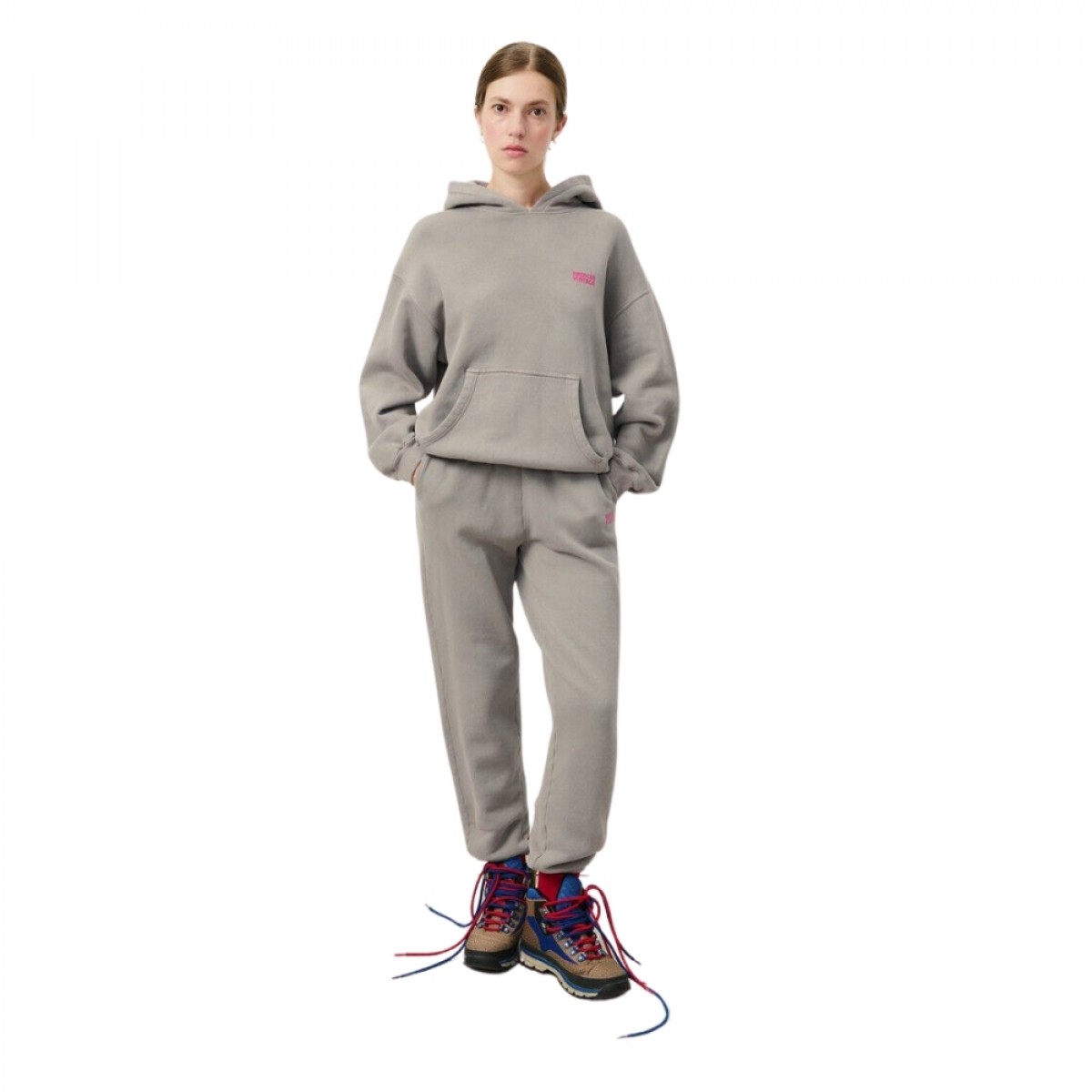 women´s hoodie izubird - vintage beaver - look