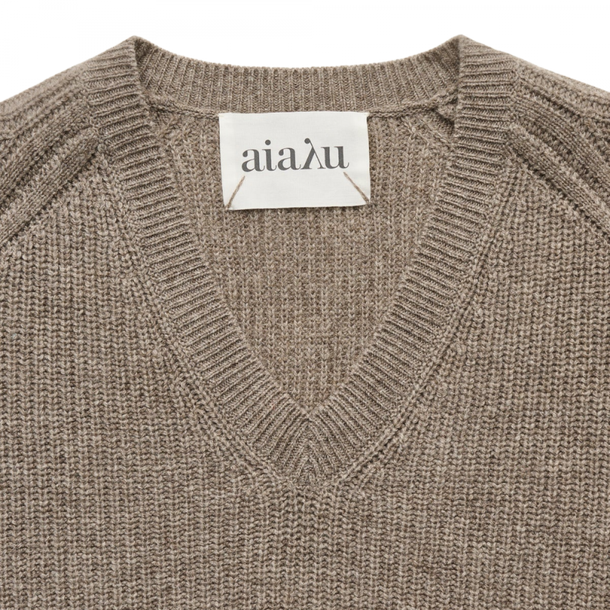 aiayu tocho knit - pure soil - logo