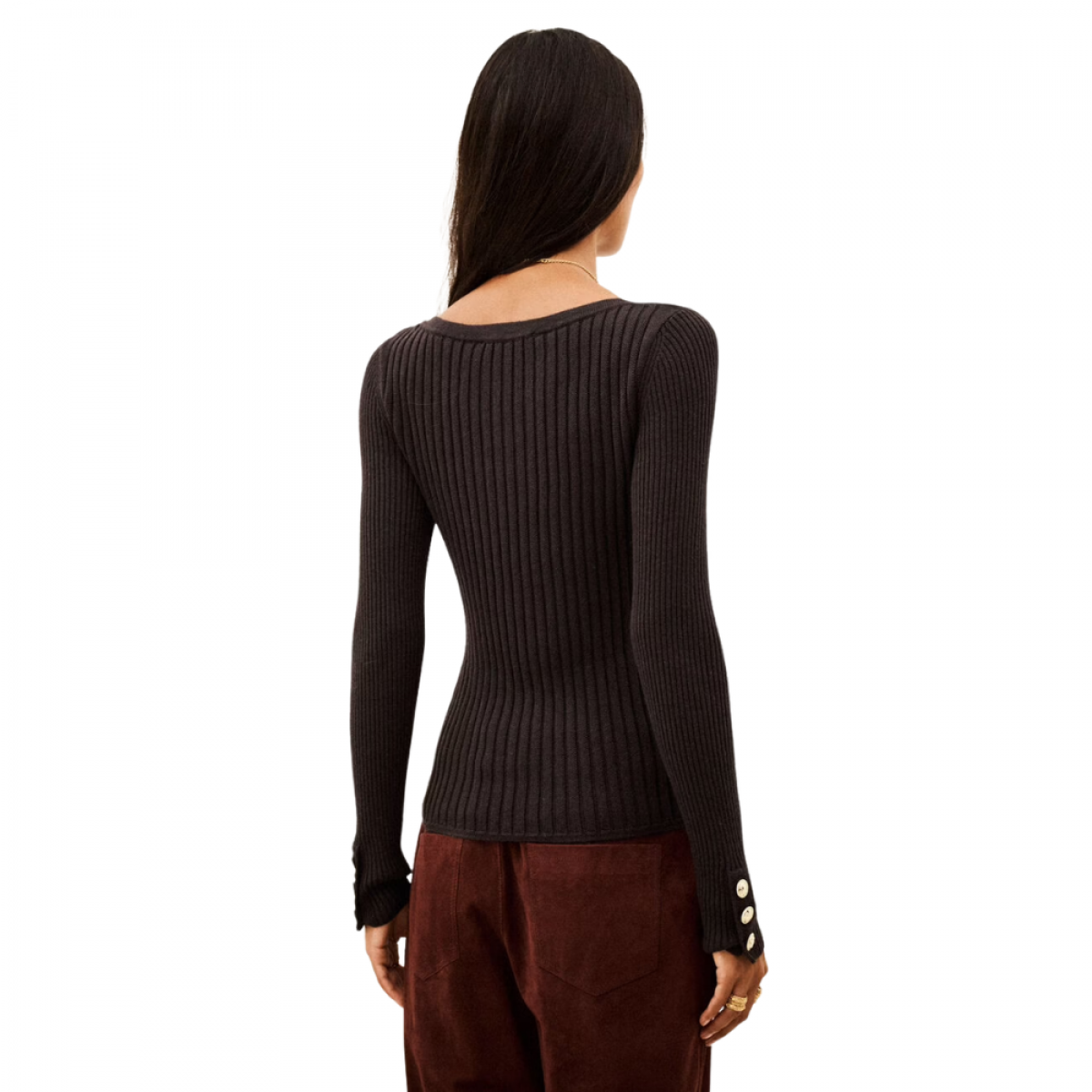 pullover palma - cacao - ryg
