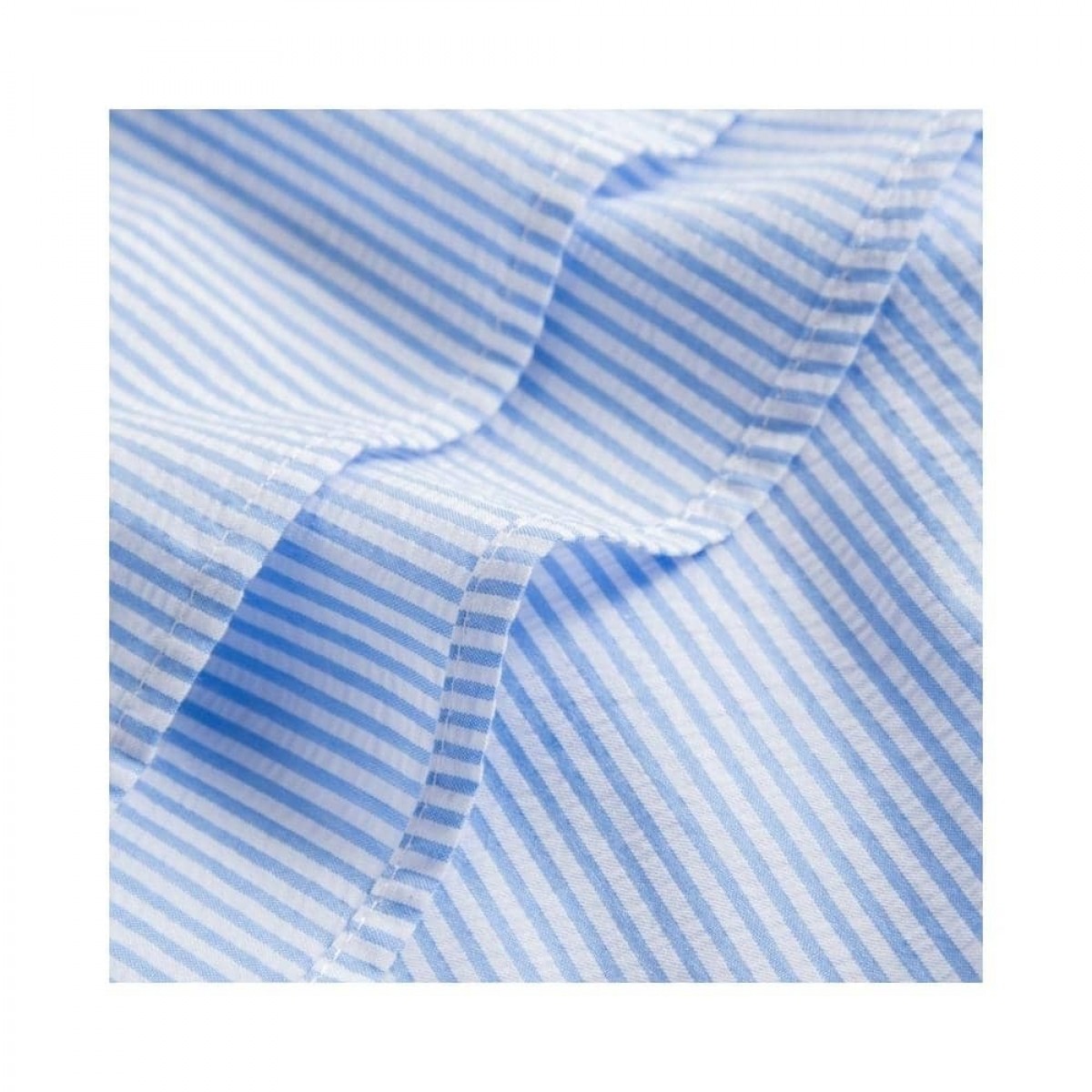 safa shirt - light blue / white stripe - strib