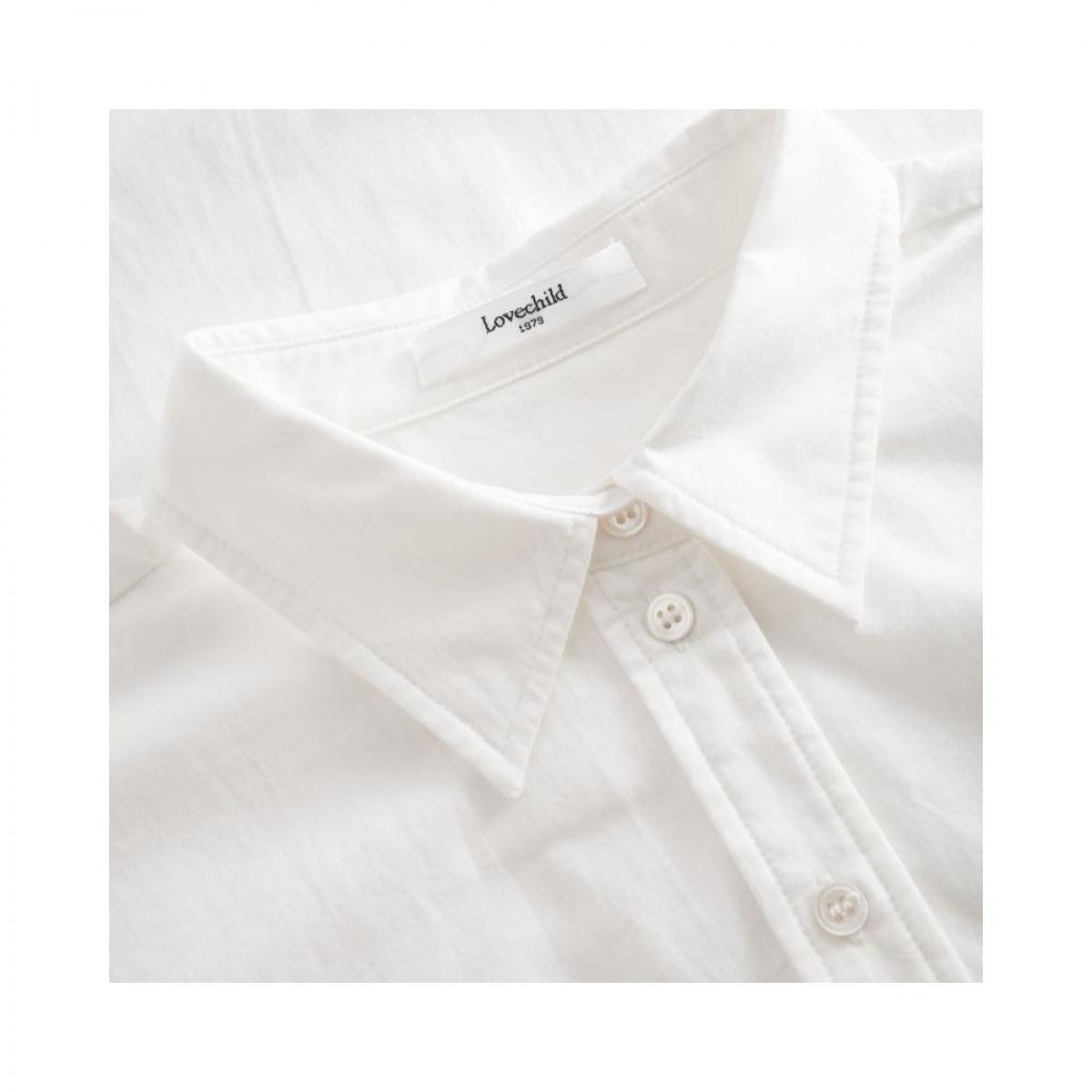 elotta shirt - bright white - krave
