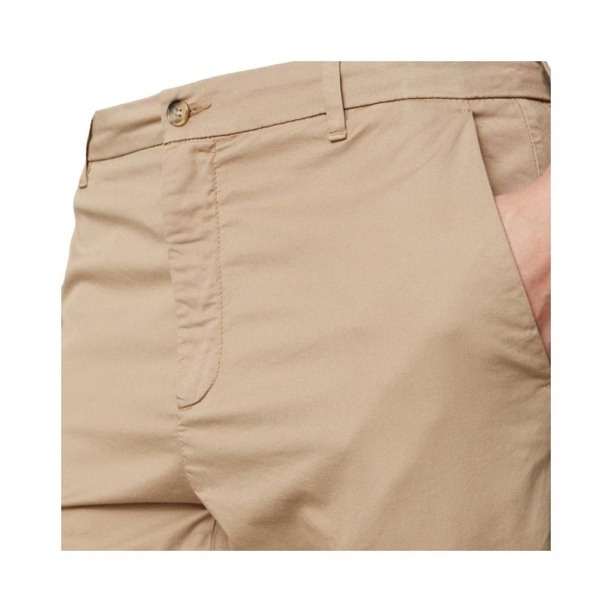 news edit trousers - khaki beige - lomme detalje