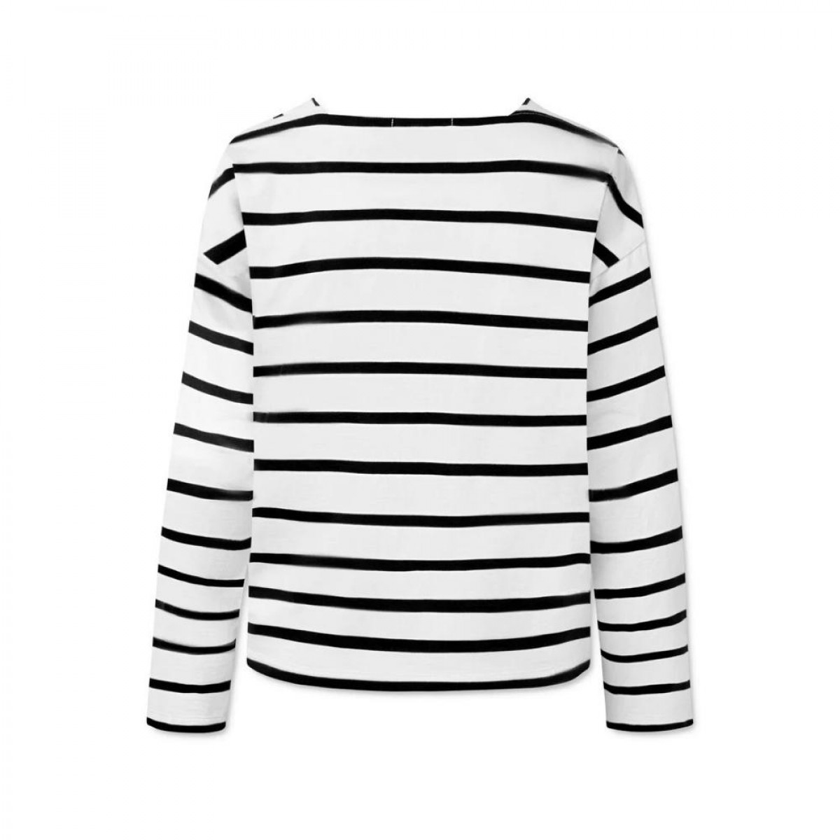 anni ls t-shirt - striped black - ryg