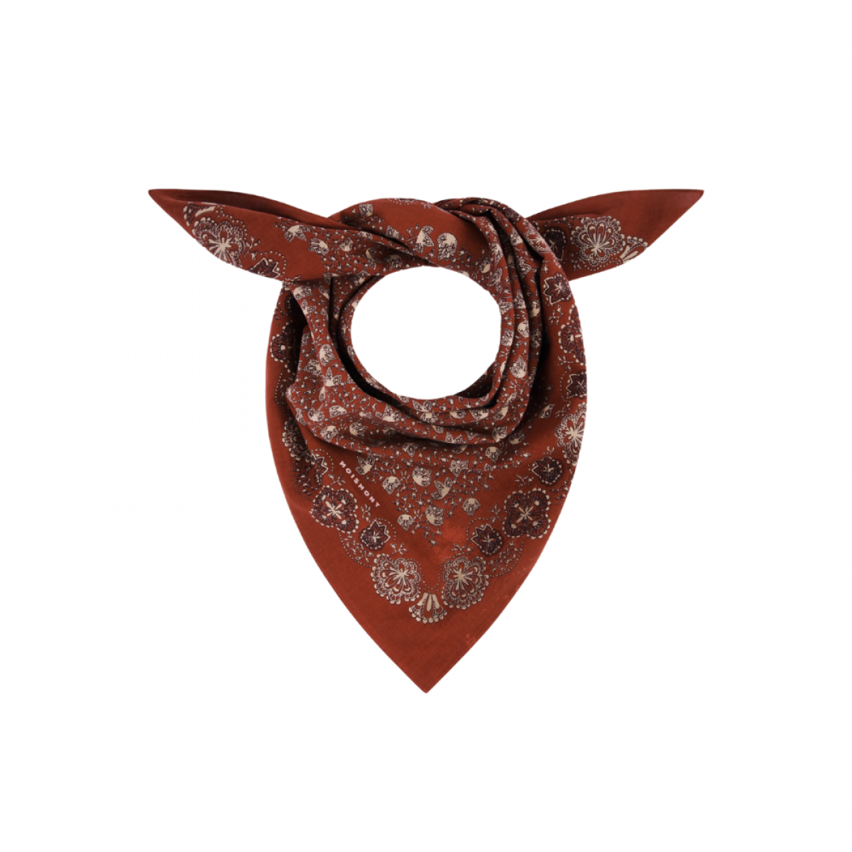 moismont scarf milan no 675 violin - camel