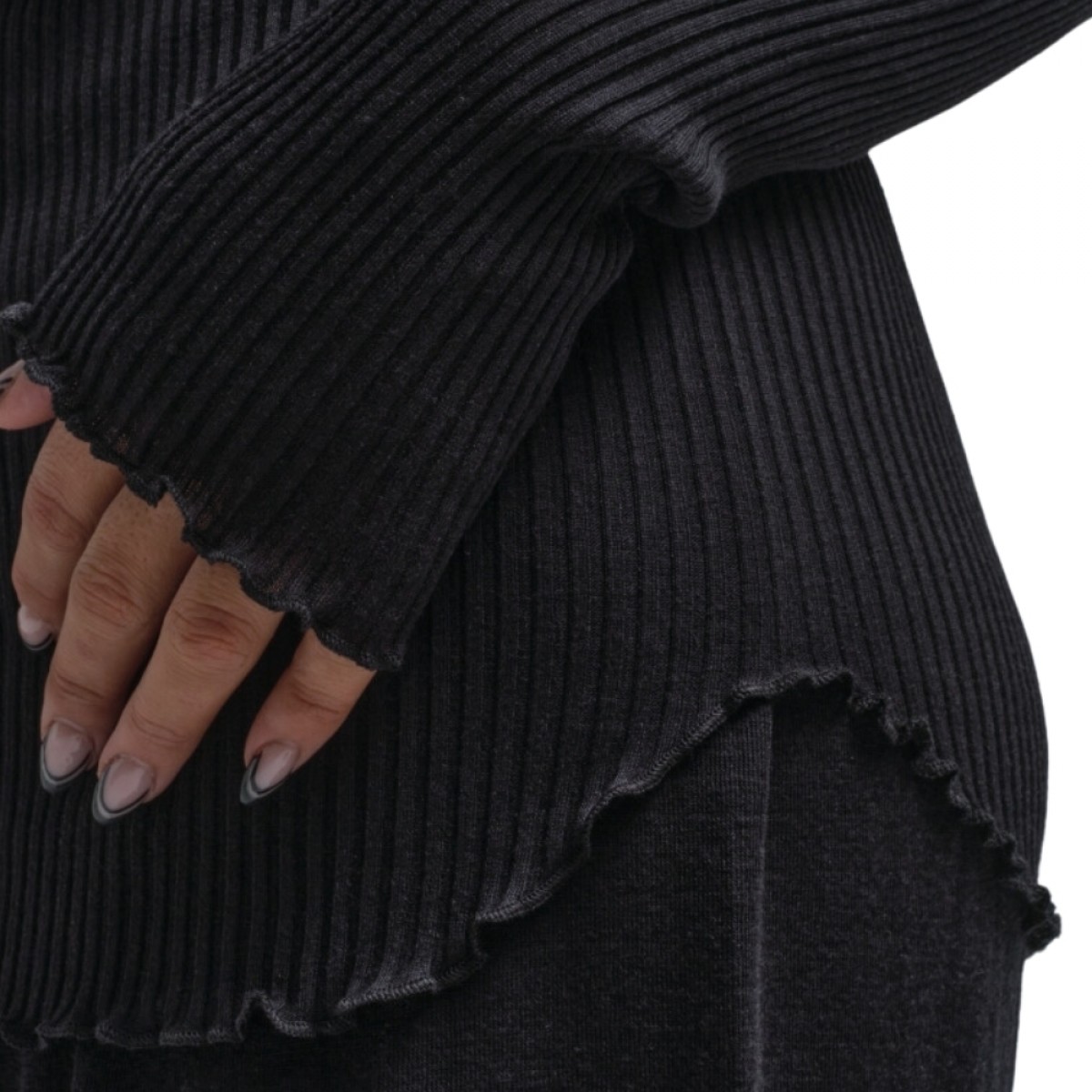 elegante blouse - black - bund
