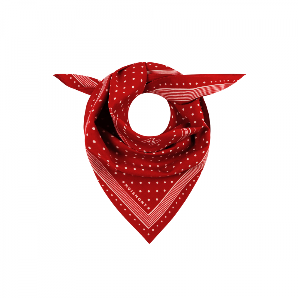 moismont scarf allegra no843 theater - red