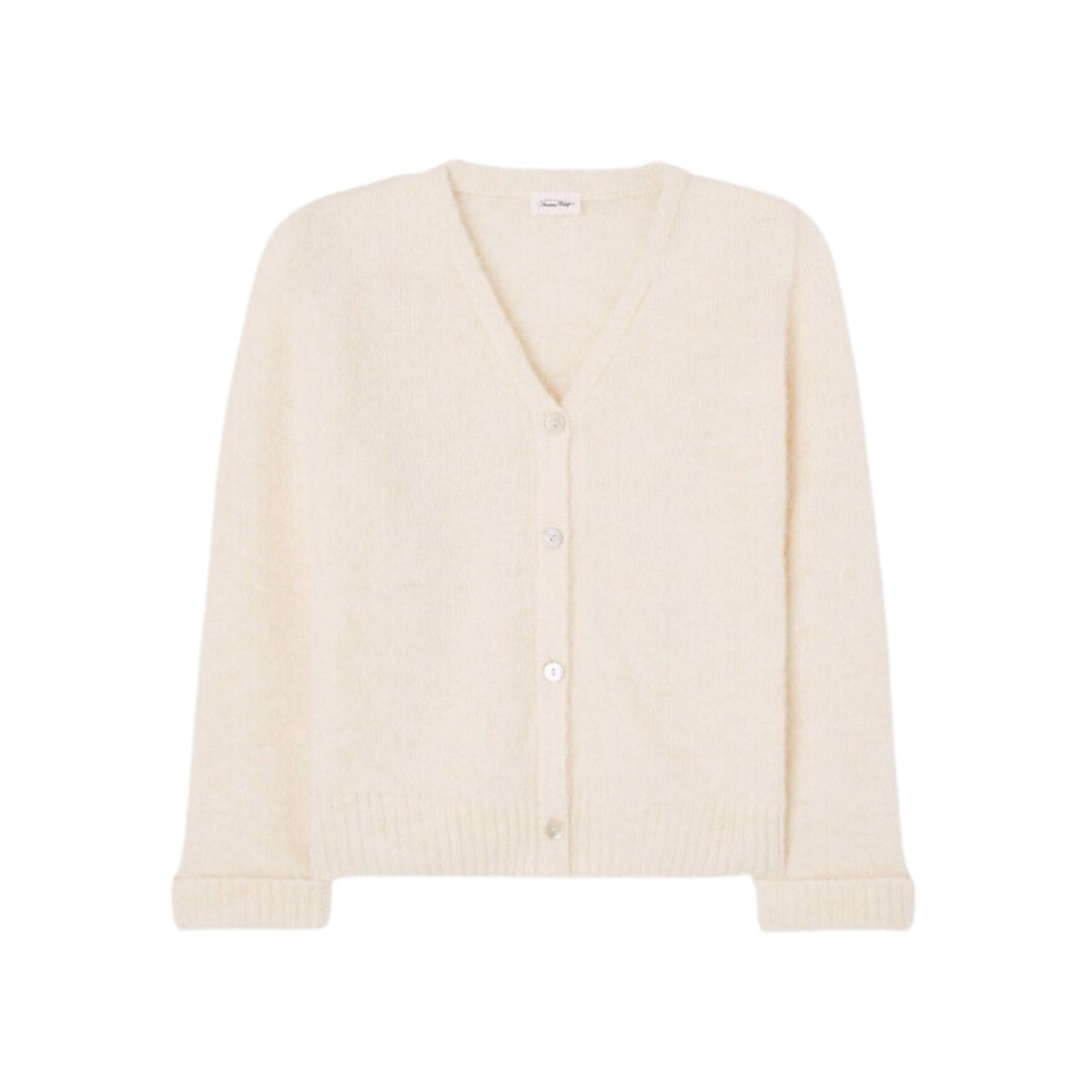 women cardigan east - nacre chine - front