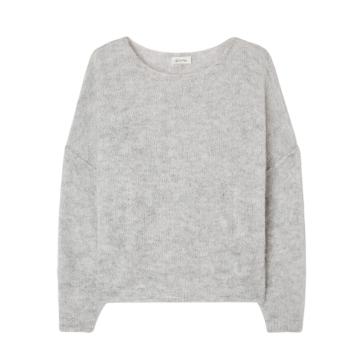 women's sweater yanbay - heather grey - front